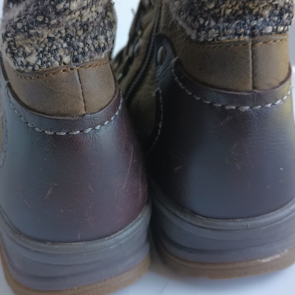 Merrell Womens Dark Earth Waterproof Boots Size 6 Knee High Lace Up Tweed - Picture 6 of 14